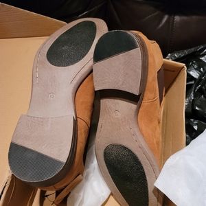 Ankle suede men's boots